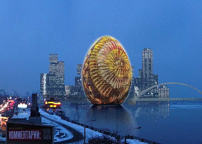 Mirax Group построит в Москве башню-яйцо