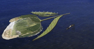 Голландцы построят искусственный остров в форме тюльпана, чтобы решить проблему перенаселенности