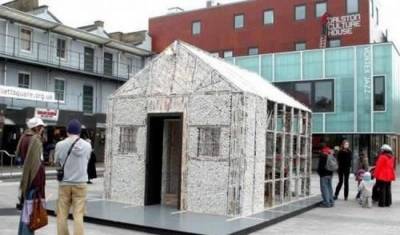 В Лондоне построят дом из выброшенных газет