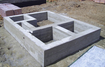 бетонная смесь фундамент