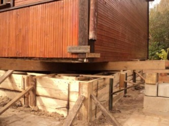 ремонт фундамент дерев'яний будинок
