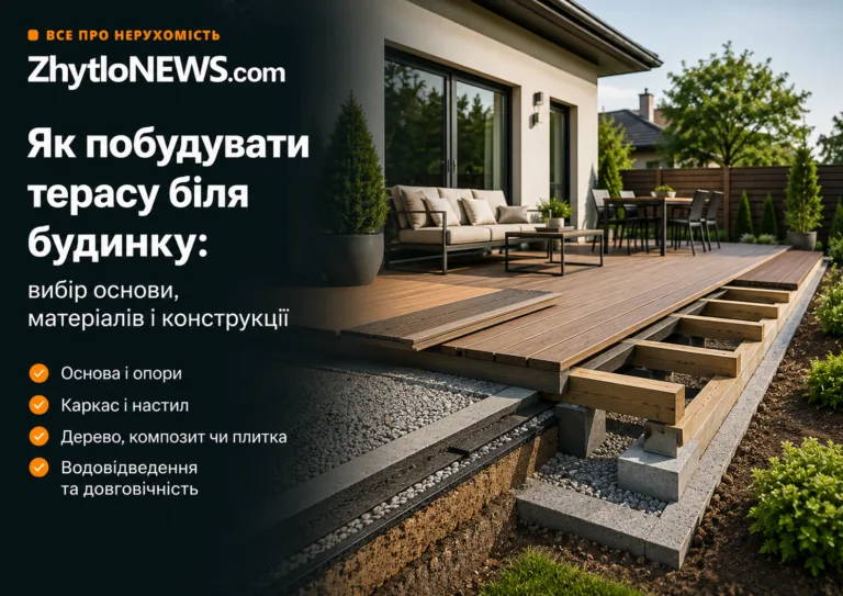 тераса біля будинку