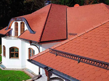 керамическая, черепица, кровля, дом керамическая, черепица, кровля, дом