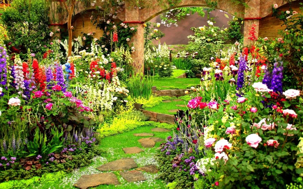 beautiful garden