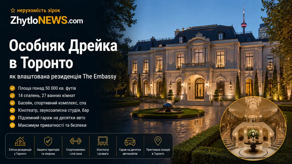 Особняк Дрейка в Торонто