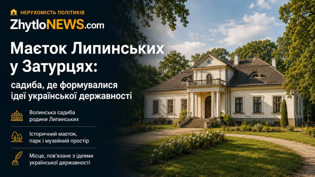 Маєток Липинських у Затурцях