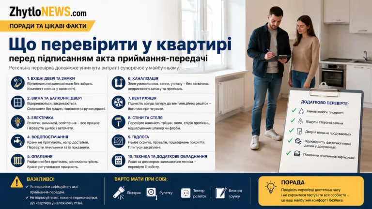 підписанням акта приймання-передачі